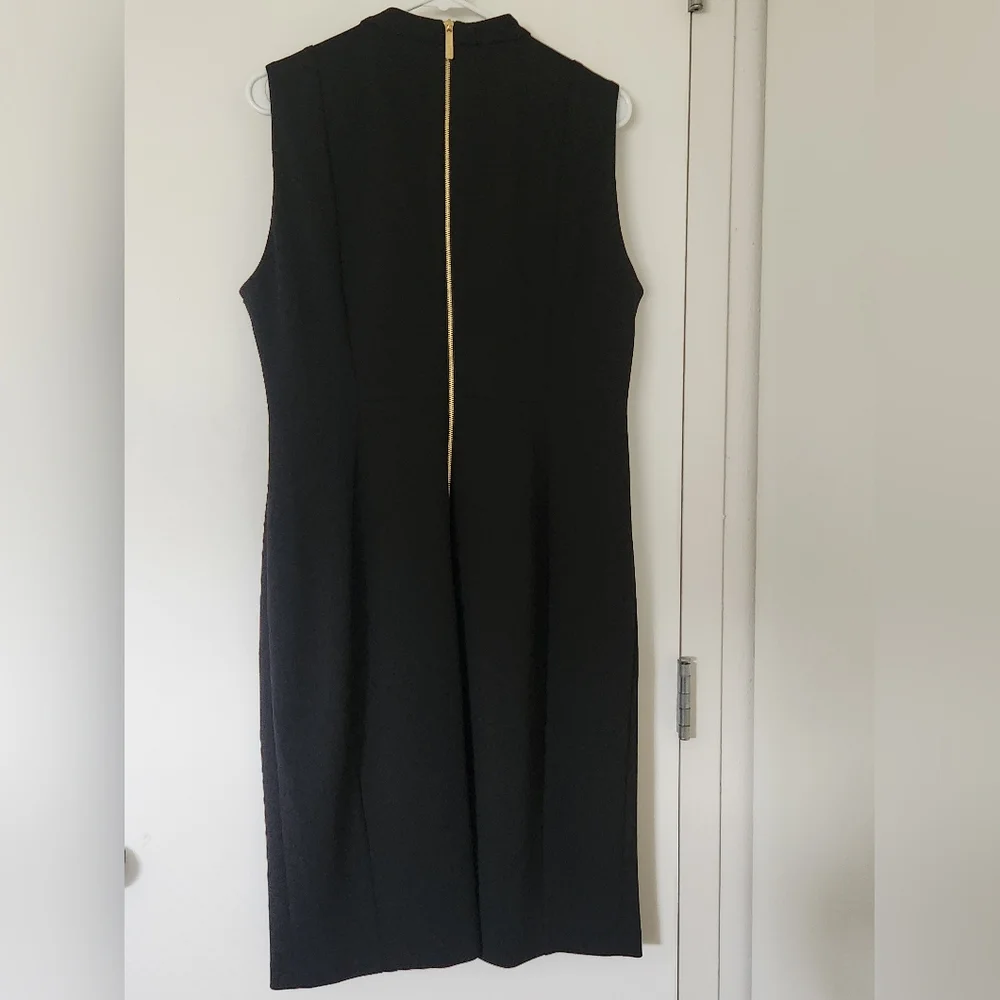 NWT Calvin Klein Sleeveless Neck Tied‎ Dress